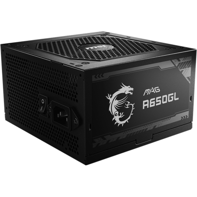 MSI MAG A650GL, 80 PLUS Bronze, Full-Modular - 650 Watt