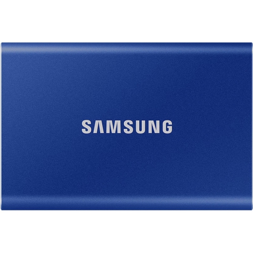 Samsung Portable T7 Blue SSD, USB-C 3.2 Gen2, NVMe, Small - 1 TB