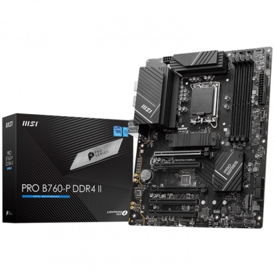 MSI Pro B760-P DDR4 II, Intel B760 Mainboard LGA1700