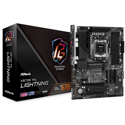 ASRock X670E PG Lightning DDR5, AMD X670E Mainboard Socket AM5