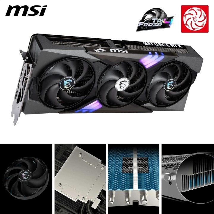 MSI GeForce RTX 5070, Gaming Trio OC, 12GB GDDR7