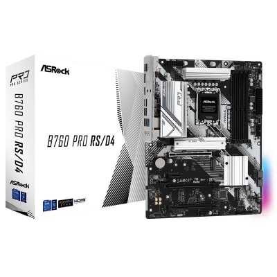 ASRock B760 Pro RS/D4, Intel B760 Mainboard LGA1700