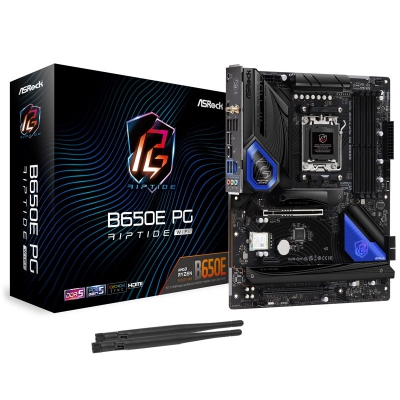 ASRock B650E PG Riptide WiFi DDR5, AMD B650 Mainboard AM5
