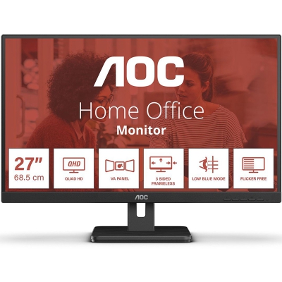 AOC E3 Q27E3UAM, 68,6 cm (27"), 75Hz, QHD, VA - DP, HDMI