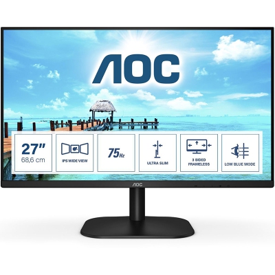 AOC B2 27B2H, 68,6 cm (27"), 75Hz, FHD, IPS - VGA, HDMI