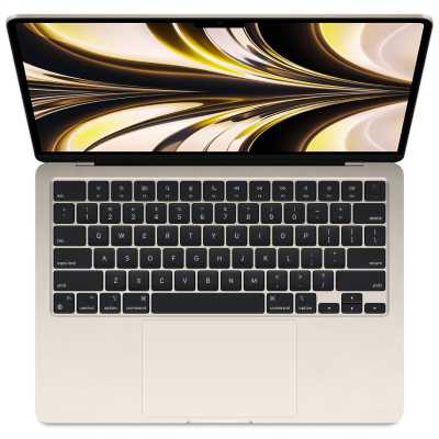 Apple MacBook Air 13 Starlight, M2 Chip, 34,5 cm (13.6"), WQXGA, Apple GPU Graphics, 8GB RAM, 512GB SSD, macOS