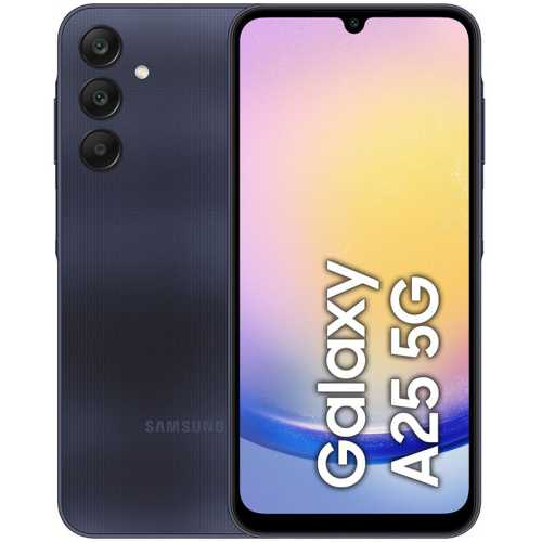 Samsung Galaxy A25 5G Black, 16,5 cm (6.5"), 6GB RAM, 128GB, 50MP, Android