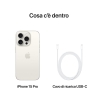Apple iPhone 15 Pro 5G White, 15,5 cm (6.1"), 8GB RAM, 128GB, 48MP, iOS