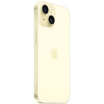 Apple iPhone 15 5G Yellow, 15,5 cm (6.1"), 6GB RAM, 128GB, 48MP, iOS