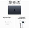 Apple MacBook Air 15 Midnight, M2 Chip, 38,9 cm (15.3"), WQXGA+, Apple GPU Graphics, 8GB RAM, 256GB SSD, macOS