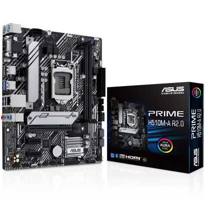 ASUS Prime H510M-A R2.0 DDR4, Intel H510 Mainboard LGA1200