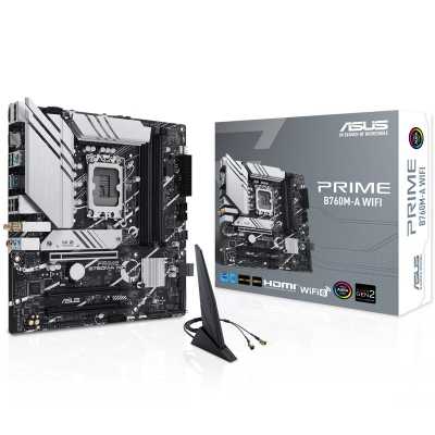 ASUS Prime B760M-A WiFi DDR5, Intel B760 Mainboard LGA1700