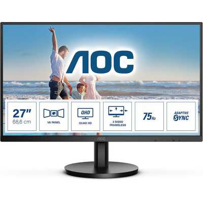 AOC Q27B3MA, 68,6 cm (27"), 75Hz, QHD, VA - DP, HDMI