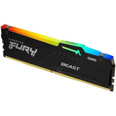 Kingston FURY Beast RGB, DDR5-5600, CL40, DIMM - 32 GB (1x32GB)