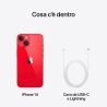 Apple iPhone 14 5G Red, 15.5 cm (6.1"), 6GB RAM, 512GB, 12MP, iOS