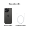 Apple iPhone 15 Pro Max 5G Black, 17 cm (6.7"), 8GB RAM, 512GB, 48MP, iOS