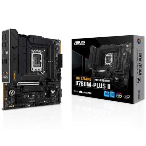 ASUS TUF B760M-Plus II, Intel B760 Mainboard LGA1700