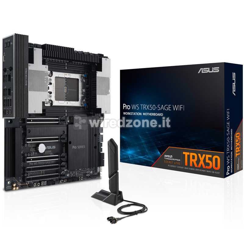 ASUS Pro WS TRX50-Sage WiFi, AMD TRX50 Mainboard sTR5