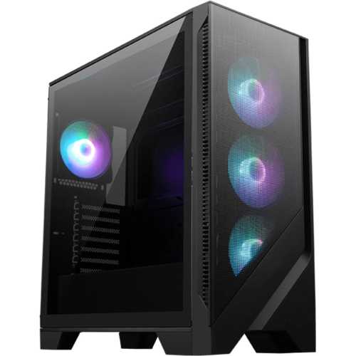 MSI MAG Forge 320R AirFlow Mid-Tower, Side-Glass - Black