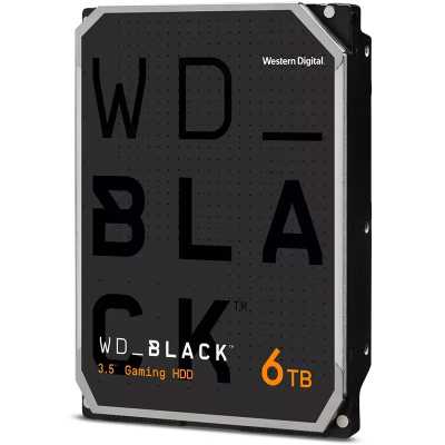 WD_BLACK HDD, SATA 6G, 7200 RPM, 128 MB - 6 TB