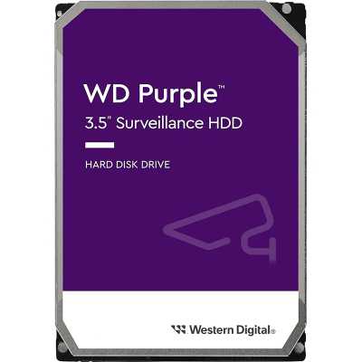 Western Digital WD Purple Surveillance HDD, SATA 6G, 5400 RPM, 3.5-inch - 2 TB