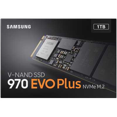 Samsung 970 Evo Plus SSD, PCIe Gen3x4, NVMe, M.2 2280 - 1 TB