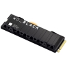 Western Digital WD_BLACK SN850X SSD with Heatsink, PCIe Gen4x4, NVMe, M.2 2280 - 1 TB