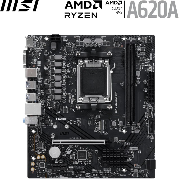 MSI Pro A620AM-B EVO, AM5
