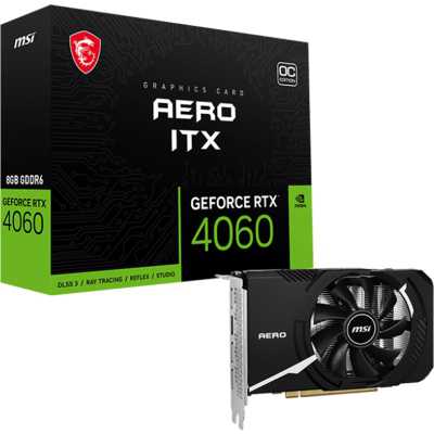 MSI GeForce RTX 4060 AERO ITX O8G GDDR6