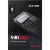 Samsung 980 Pro SSD, PCIe Gen4x4, NVMe, M.2 2280 - 2 TB