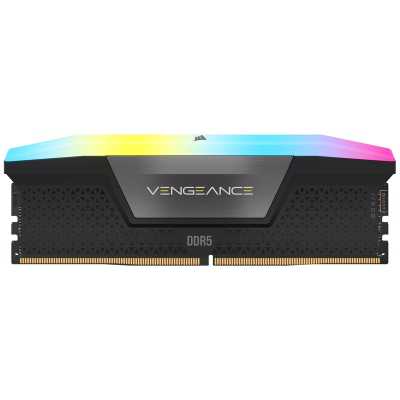 Corsair Vengeance RGB Black, DDR5-7200, CL34, DIMM - 32 GB (2x16GB)