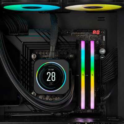 Corsair Vengeance RGB Black, DDR5-7200, CL34, DIMM - 32 GB (2x16GB)