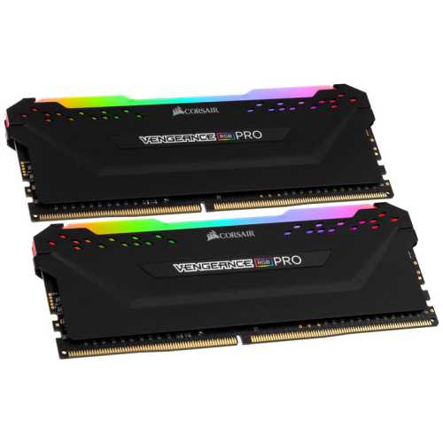 Corsair Vengeance RGB Pro Black, DDR4-3600, CL18, DIMM - 32 GB (2x16GB)