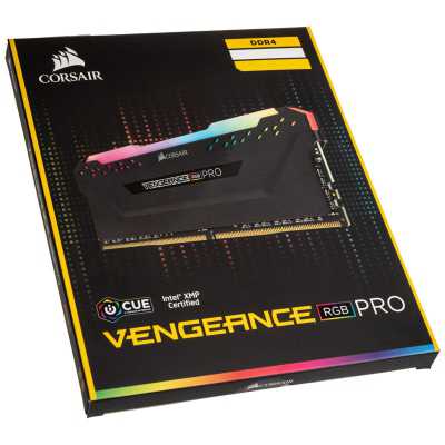 Corsair Vengeance RGB Pro Black, DDR4-3600, CL18, DIMM - 16 GB (2x8GB)