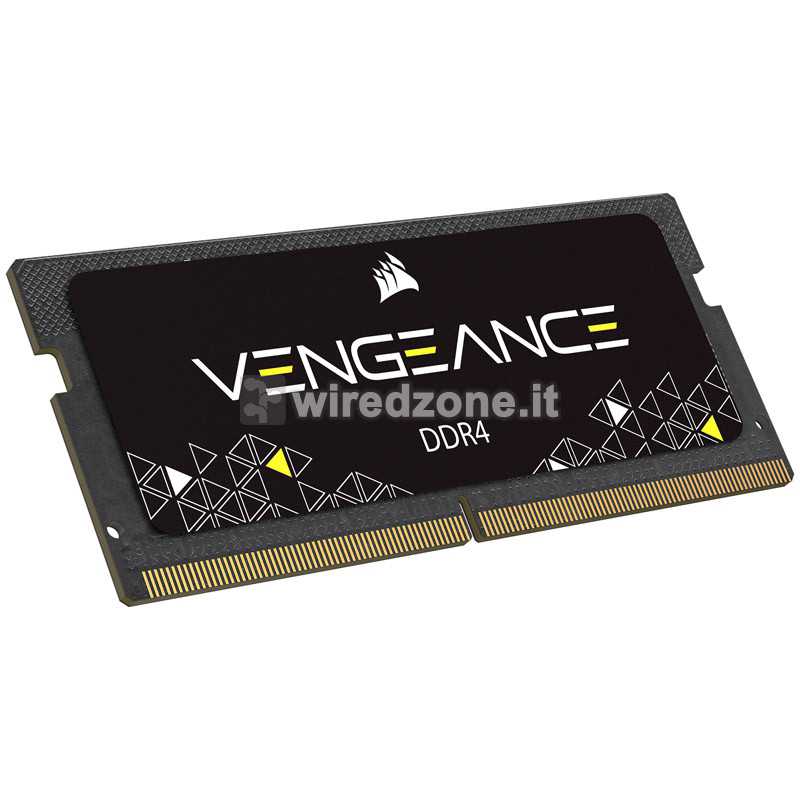 Corsair Vengeance Black, DDR4-3200, CL22, SO-DIMM - 16 GB (1x16GB)