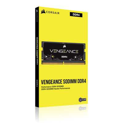 Corsair Vengeance Black, DDR4-3200, CL22, SO-DIMM - 16 GB (1x16GB)