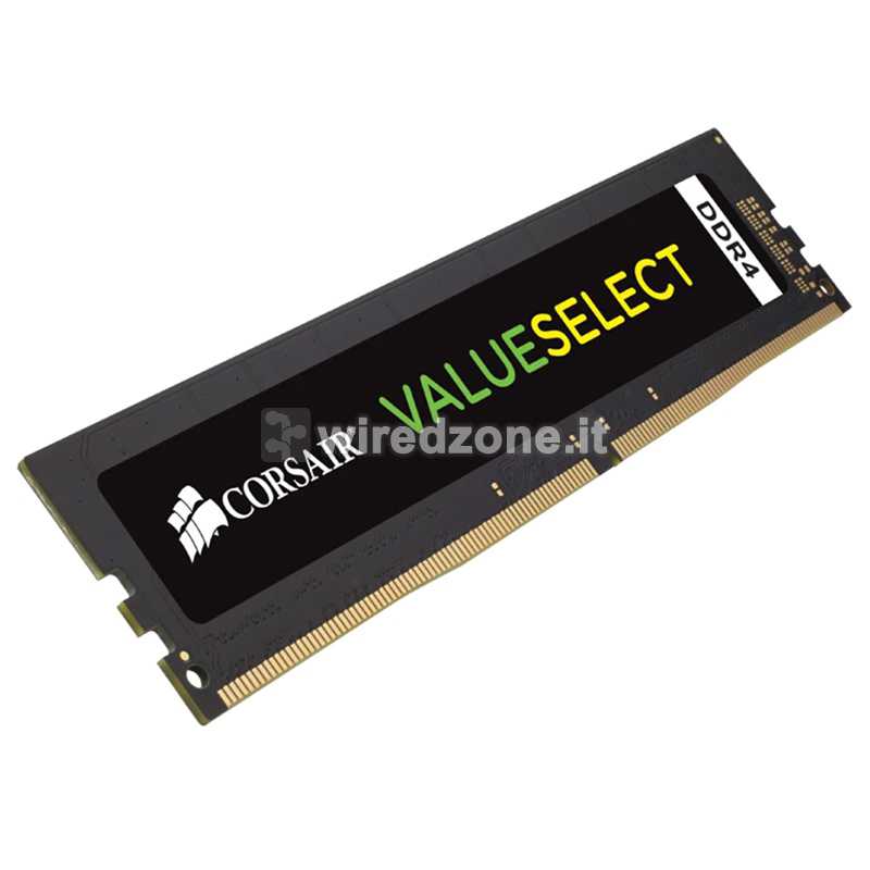 Corsair ValueSelect Black, DDR4-2666, CL18, DIMM - 16 GB (1x16GB)