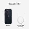 Apple iPhone 14 5G Midnight, 15,5 cm (6.1"), 6GB RAM, 128GB, 48MP, iOS