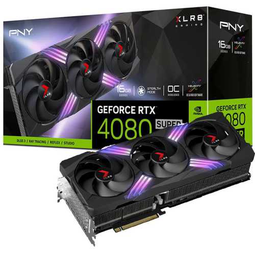 PNY GeForce RTX 4080 Super XLR8 Gaming VERTO EPIC-X RGB O16G GDDR6X