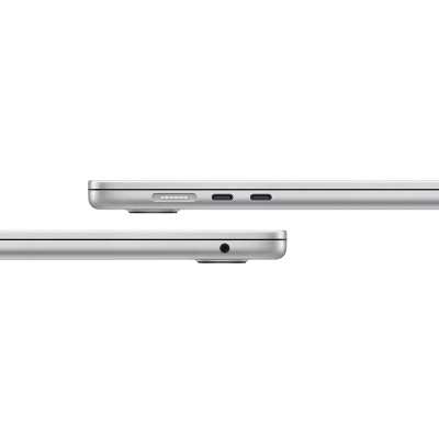Apple MacBook Air 15 Silver, M3 Chip, 38,9 cm (15.3"), WQXGA+, Apple GPU Graphics, 8GB RAM, 256GB SSD, macOS