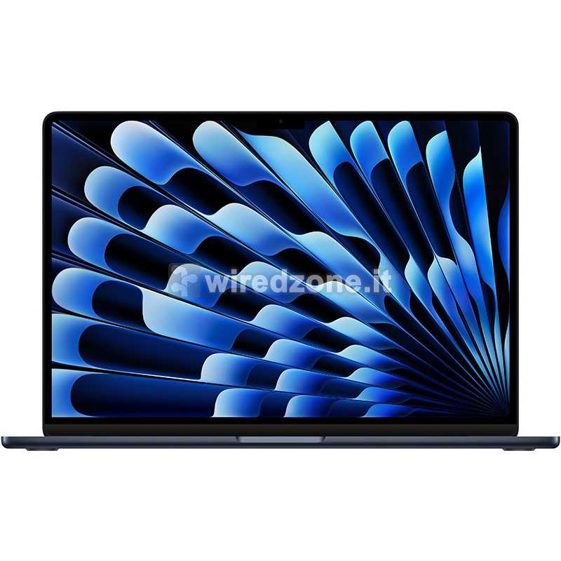 Apple MacBook Air 15 Midnight, M3 Chip, 38,9 cm (15.3"), WQXGA+, Apple GPU Graphics, 8GB RAM, 256GB SSD, macOS