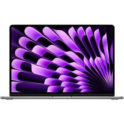 Apple MacBook Air 15 Grey, M3 Chip, 38,9 cm (15.3"), WQXGA+, Apple GPU Graphics, 8GB RAM, 256GB SSD, macOS
