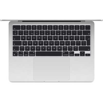 Apple MacBook Air 13 Silver, M3 Chip, 34,5 cm (13.6"), WQXGA, Apple GPU Graphics, 8GB RAM, 256GB SSD, macOS