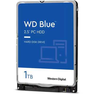 WD Blue PC Mobile HDD, SATA 6G, 5400RPM, 128 MB - 1 TB
