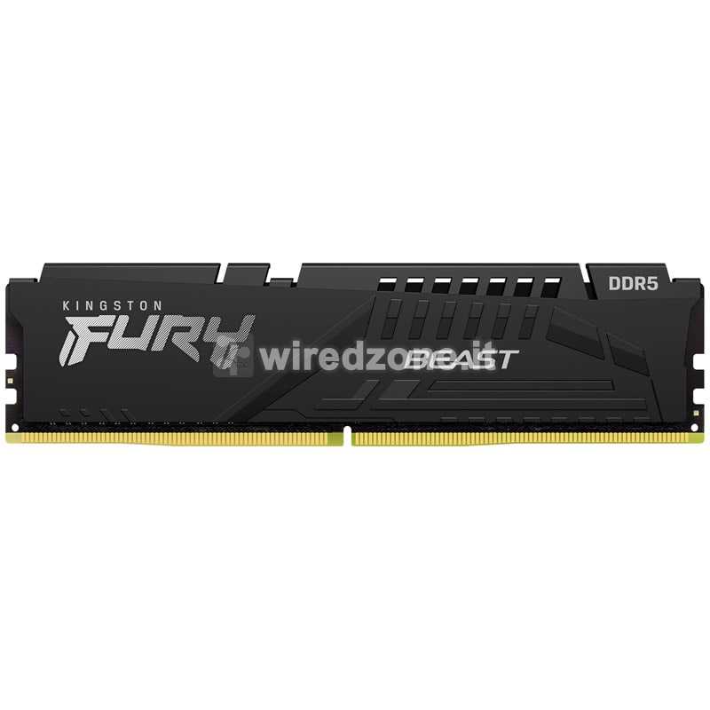 Kingston FURY Beast Black, DDR5-5200, CL40, DIMM - 16 GB (1x16GB)
