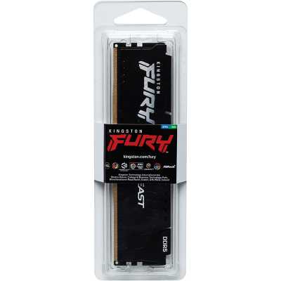 Kingston FURY Beast Black, DDR5-5200, CL40, DIMM - 16 GB (1x16GB)
