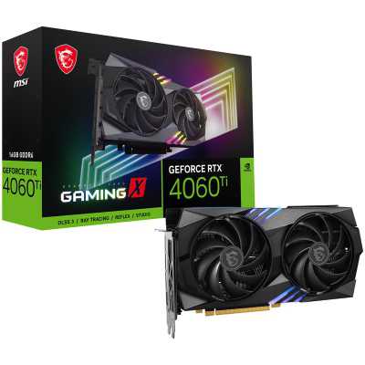 MSI GeForce RTX 4060 Ti Gaming X 16G GDDR6