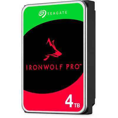 Seagate Ironwolf Pro NAS HDD, SATA 6G, 5400 RPM, 3.5-inch - 4 TB