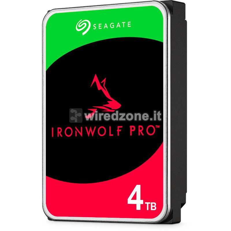 Seagate Ironwolf Pro NAS HDD, SATA 6G, 5400 RPM, 3.5-inch - 4 TB