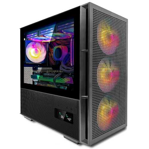 LoreenX70Ti Gaming PC, R7-7700X, RTX 4070 Ti Super 16G, 32GB DDR5, 2TB SSD, W11 Pro